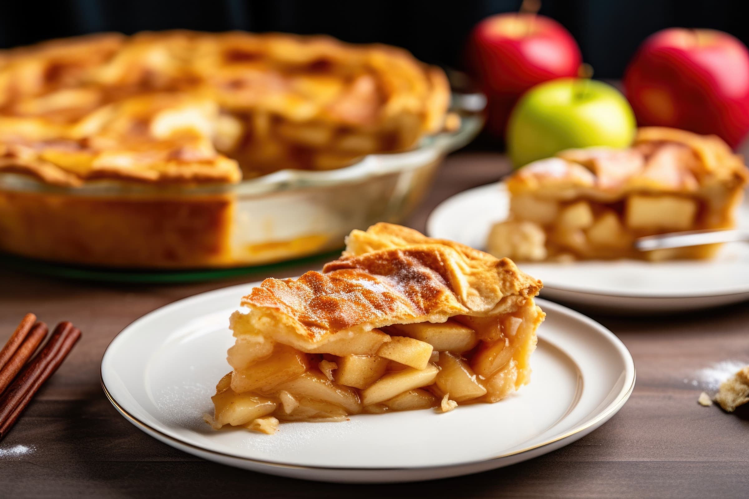 Appeltaart vegan